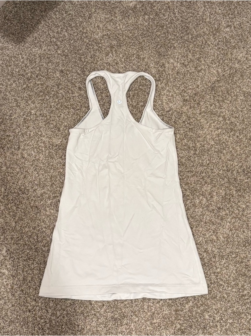 lululemon athletica White Racerback Tank